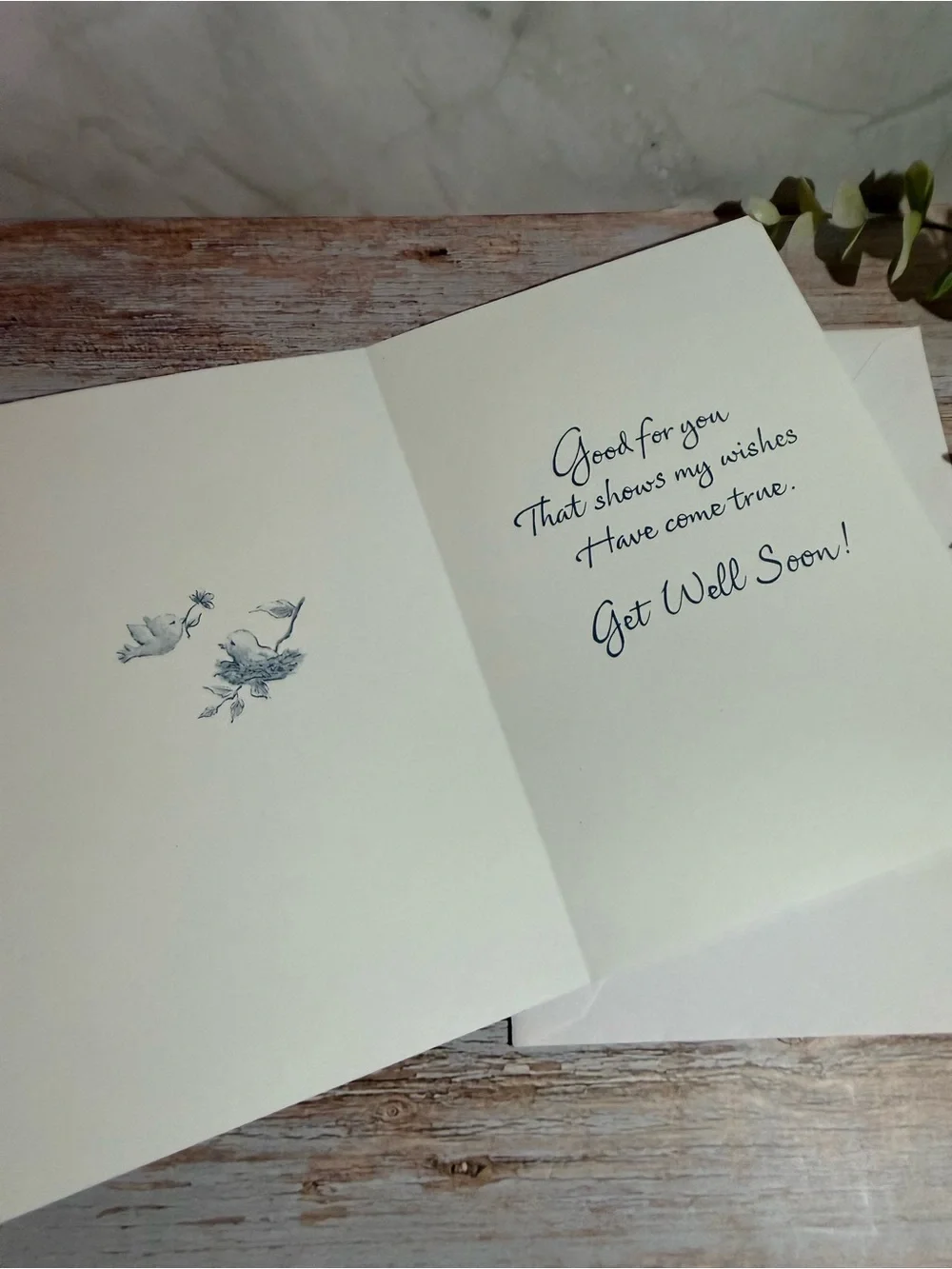 Vintage Greeting Card Feeling Better? Get Well Soon Made in USA